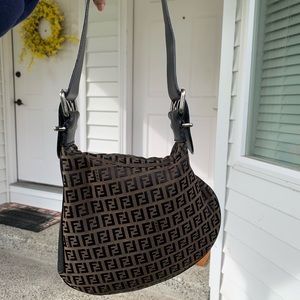 AUTHENTIC FENDI OYSTER ZUCCA BAG ⚡️